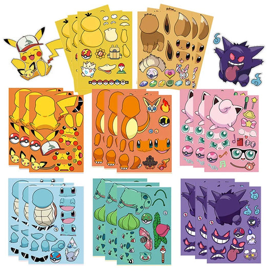 DIY PUZZLE STICKER POKEMON