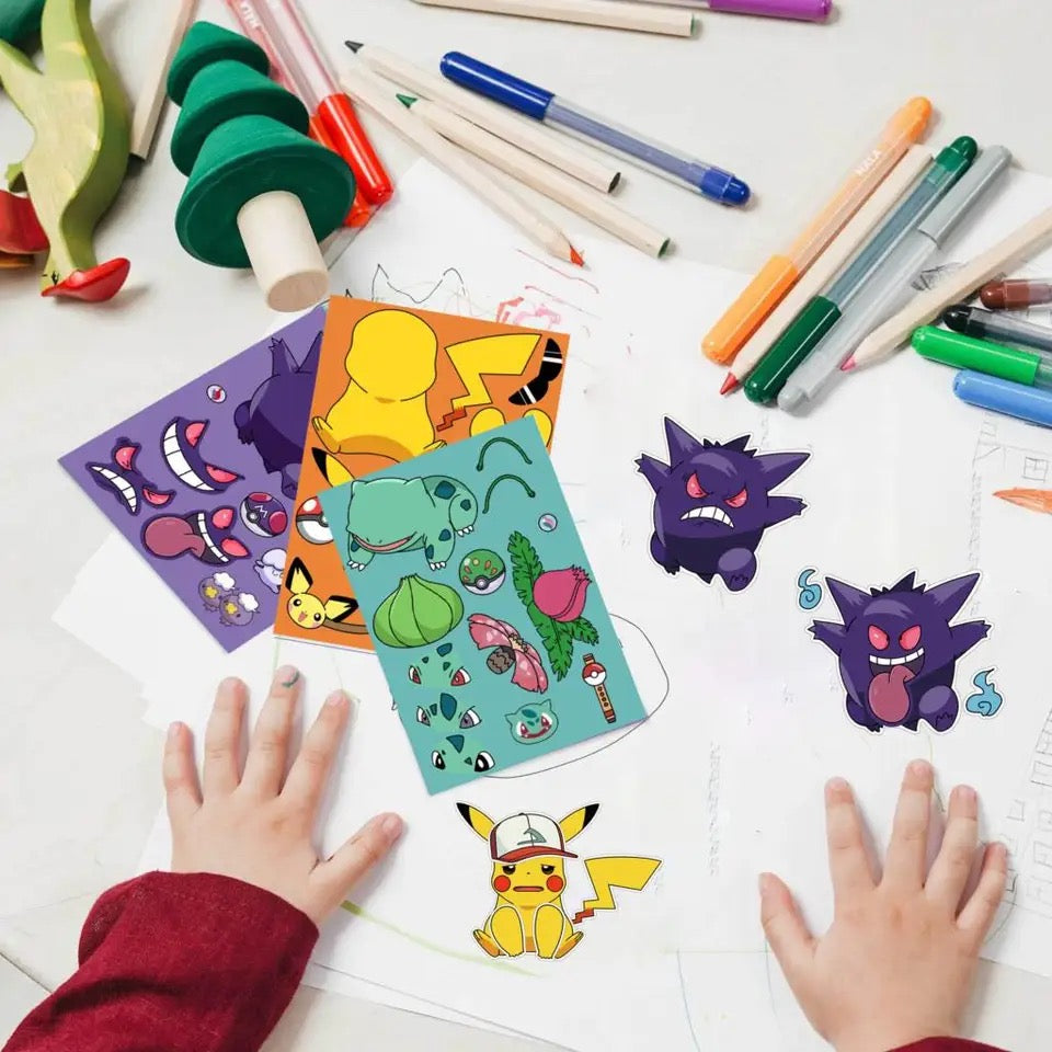 DIY PUZZLE STICKER POKEMON