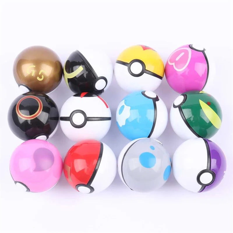12pcs Set PokeBalls Pokemon