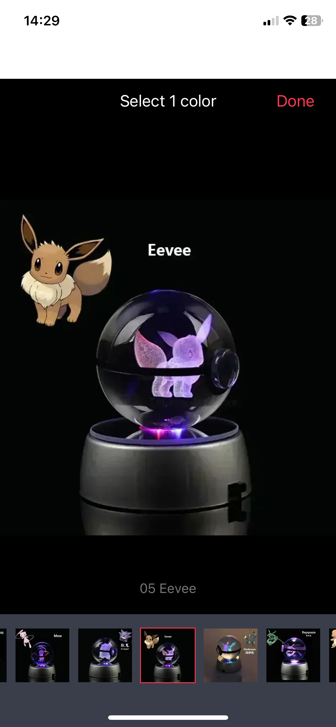 POKEMON 3D CRYSTAL BALL