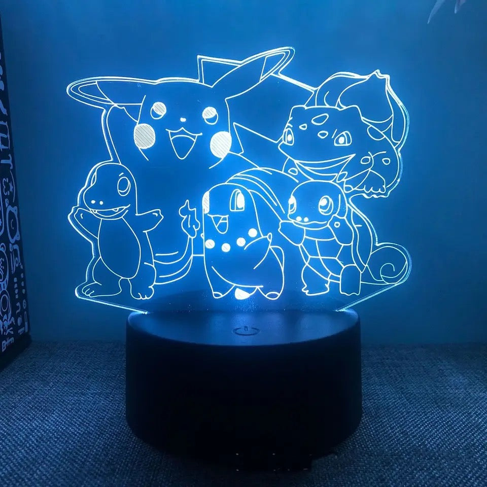 POKEMON 3D LED LAMP