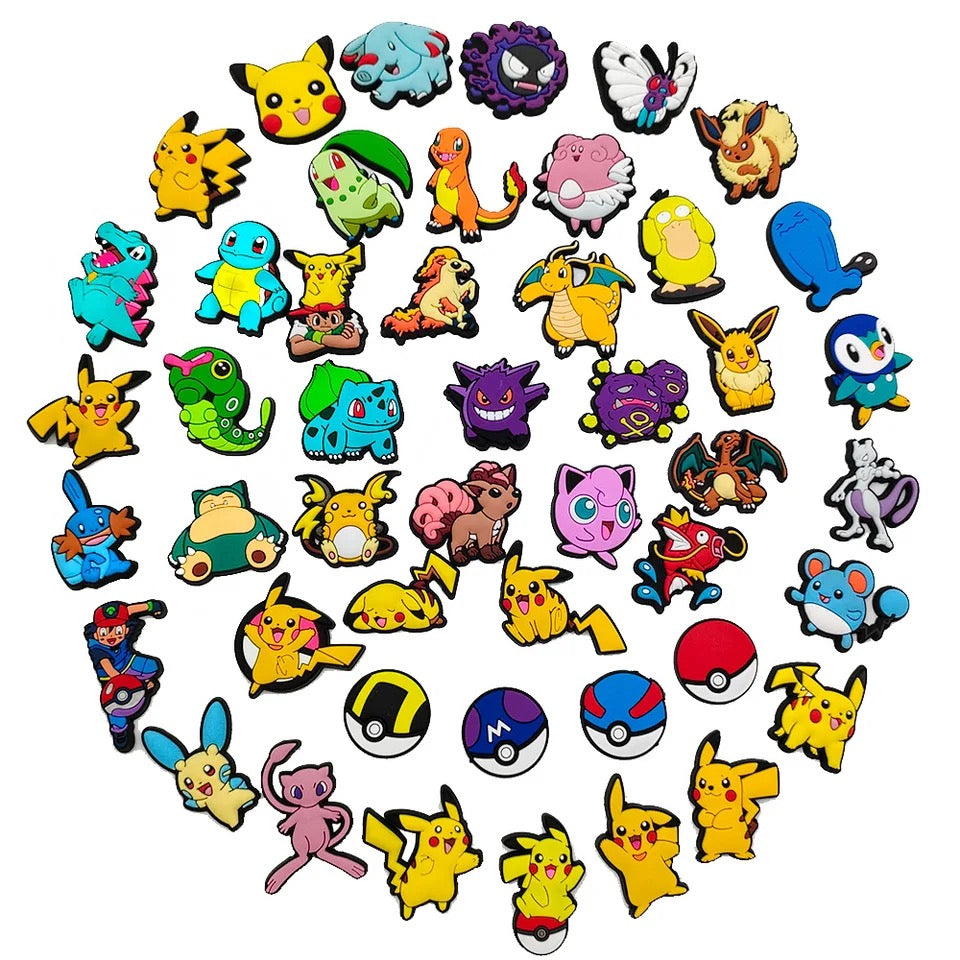 POKEMON SHOE CHARMS