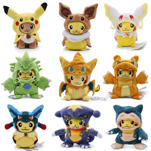 Pikachu Cosplay Plush Toy