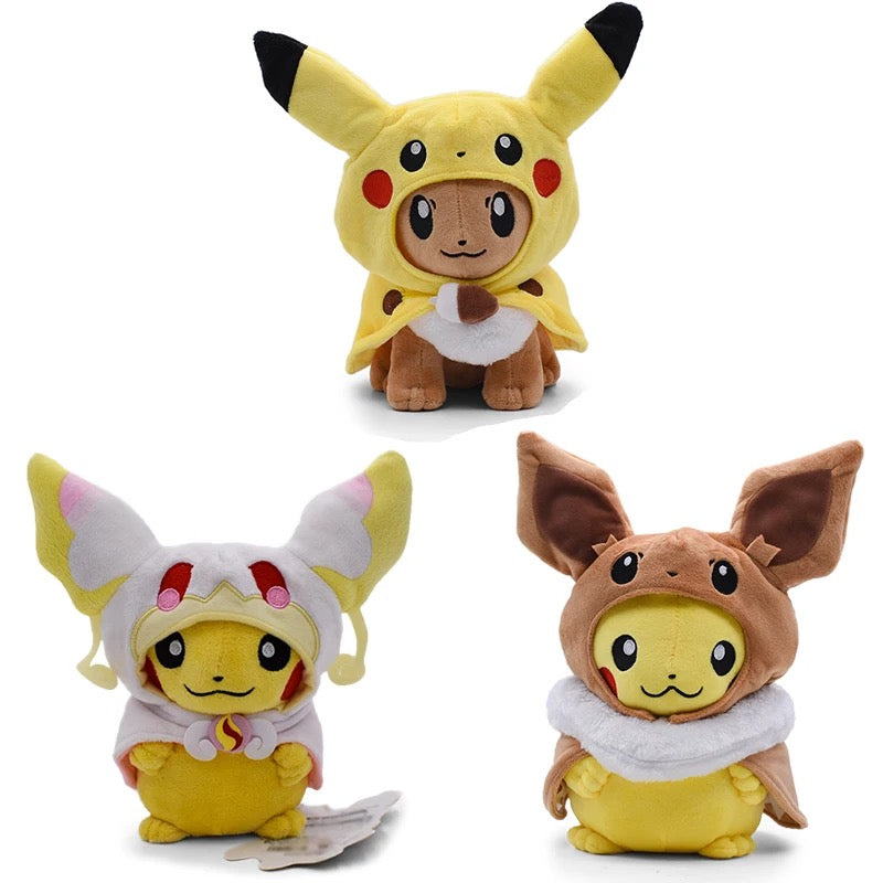 Pikachu Cosplay Plush Toy