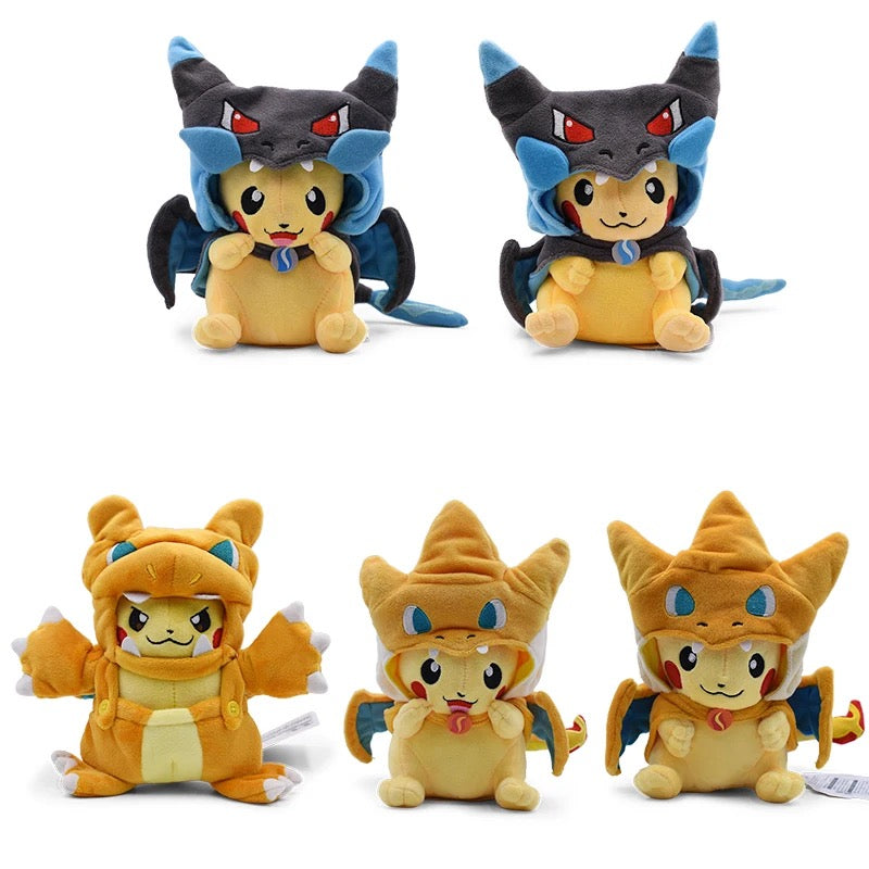 Pikachu Cosplay Plush Toy